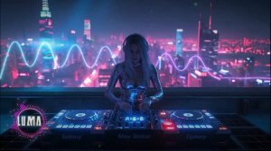 Midnight Cyberpunk Neon Beats ｜ Melodic Techno for High Speed Night Highway Driving for Gym-(1080p25