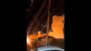 💥😱Редкие кадры,атака на Израиль кассетной ракетой,