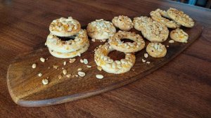 Песочное печенье с арахисом