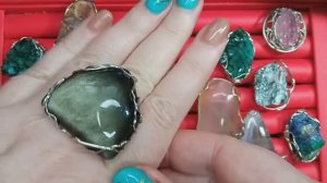 Каменная лавка( кольца в мельхиоре и нейзильбере 1 часть)