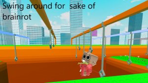 🔥КАЧАЮСЬ И ЗАБИРАЮ САМЫХ РЕДКИХ МОЗГОВ | Swing around for sake of brainrot | #Goobel roblox