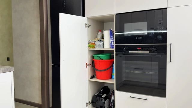 Светлая кухня из натурального ясеня🪵