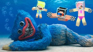 🏊🏻МЫ НАШЛИ ЗАТОНУВШЕГО ХАГИ ВАГИ В МАЙНКРАФТ! ШЕДИ МЕН MINECRAFT