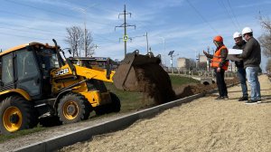 В Ейске идёт долгожданное благоустройство улицы Коммунистической