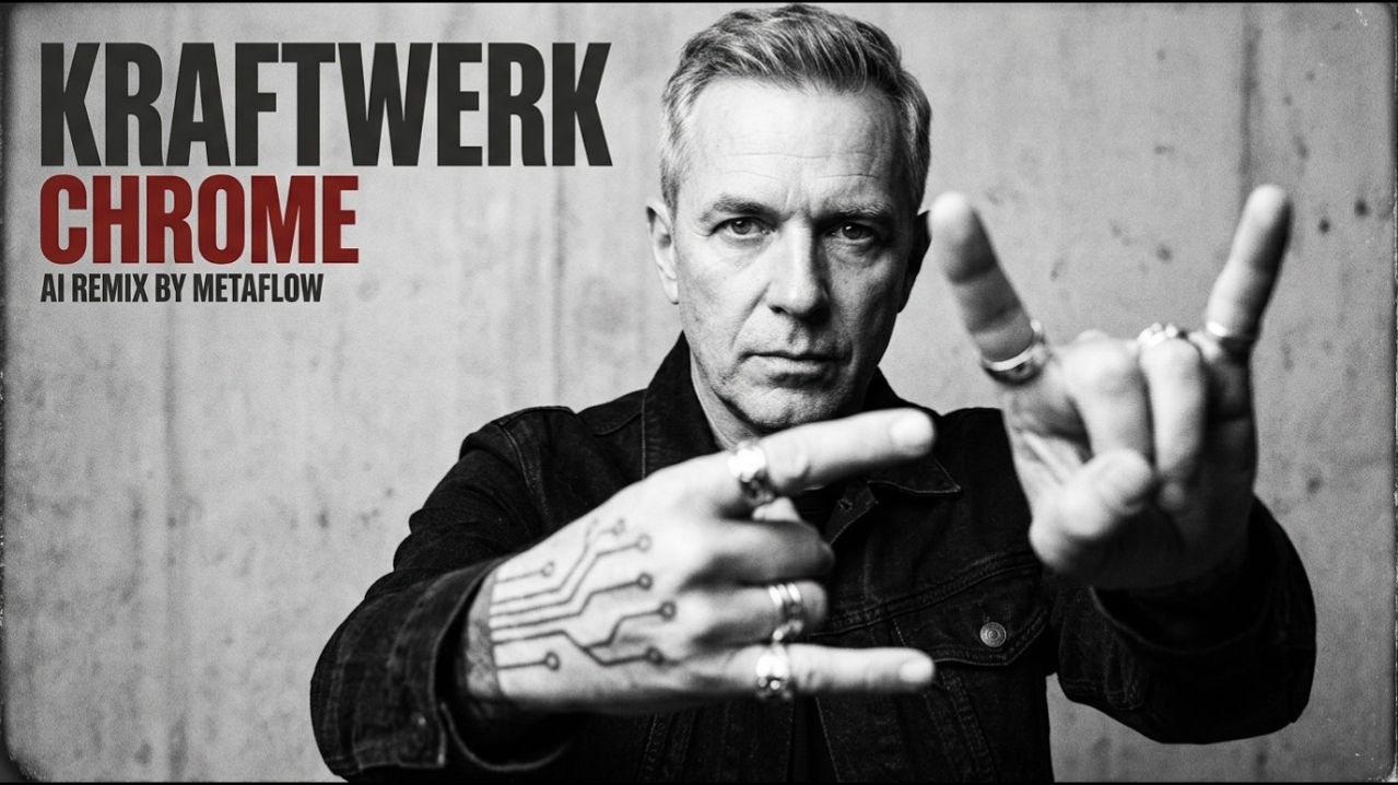 Kraftwerk-Inspired Retro-Futurist Train & Autobahn Synth Mix (AI)