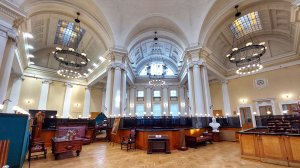 Музей Банка России (Петербург). История с 1915 года - зал, купюры, деньги