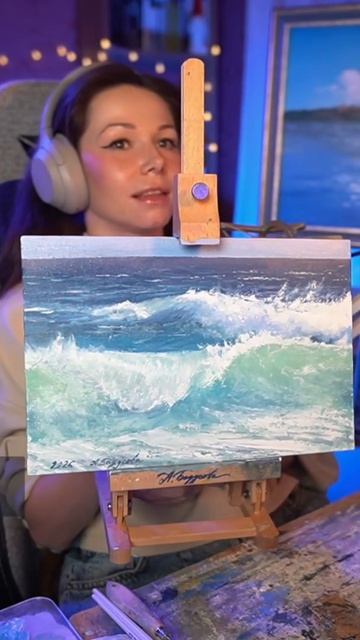 #волна  #картина #художник