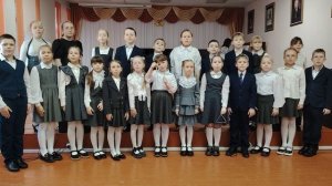 Хор обучающихся 1-2 классов