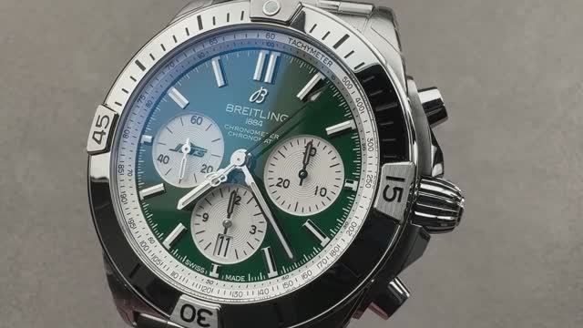 Breitling Chronomat B01 NFL New York Jets Edition (AB01342B1L5A1) смотреть онлайн