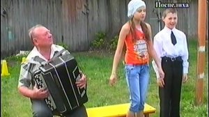 открытие детской площадки  Поспелиха 2011г