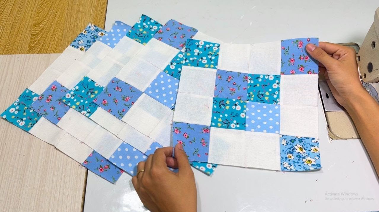 Лоскутное шитье без лишних хлопот: простая хитрость для эффектного блока.