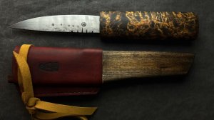 Обзор готовых ножей. Ножи народов Севера. Народные ножи из р6м5 мехпилы