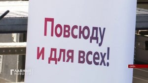 Бесплатно сделать снимок лёгких смог любой желающий сегодня в мобильном пункте у ТМК "Гринн".