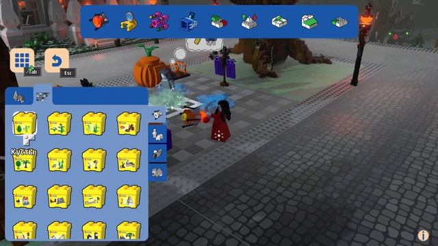 LEGO Worlds - Город монстров :)