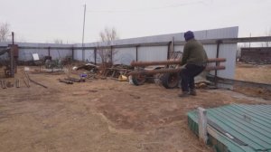 Труженик ВСЁ САМ Вкалываю в марте на даче ПОДВАЛ ИЛЬИЧА