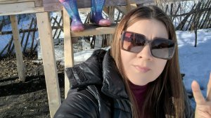 Влог: Съездили на дачу. Пили чай на Волге. 22.03.26