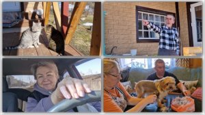 ПРИВЕЗЛИ СТРОЙМАТЕРИАЛЫ ДЛЯ ЗАБОРА. СВЕТА С СЕРЁЖЕЙ ПОСТРИГЛИ ТЭФФОЧКУ, А Я НА МАНИКЮР.