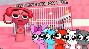 ТЕЛЕФОННЫЙ СПРУНКИ ГЕЙМПЛЕЙ СПРАНКИ ПОБЕГ ИЗ ТЮРЬМЫ ROBLOX ПОДБОРКА ИГРЫ