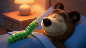 История Медведя – Червяк внутри него | Фан-версия Маши и Медведя