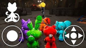 Поппи Плейтайм ЧТО ЕСЛИ ИГРАТЬ за Кошмарные Улыбающиеся Зверьки - Poppy Playtime