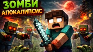 Зомби Апокалипсис В Майнкрафт. 1 часть. Трэйлер