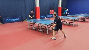 однажды Хливнюк М. - Чирков А. после Парного турнира ТТМаршал по настольному теннису 23.03