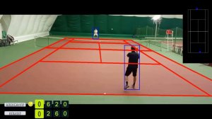 Теннис и компьютерное зрение - разбор матча с компьютерным зрением в теннисе