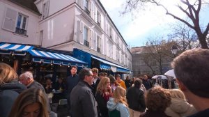 Париж Франция 2026 Богемный Монмартр и весенний шарм Сакре-Кёр в марте 🎨⛪