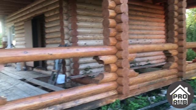 Отзыв заказчика на Дом из оцилиндрованного бревна 9х11м от компании ДСК ПРОРАБ