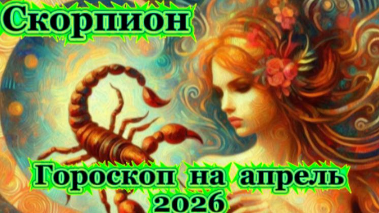 Скорпион! Гороскоп на апрель 2026 года!