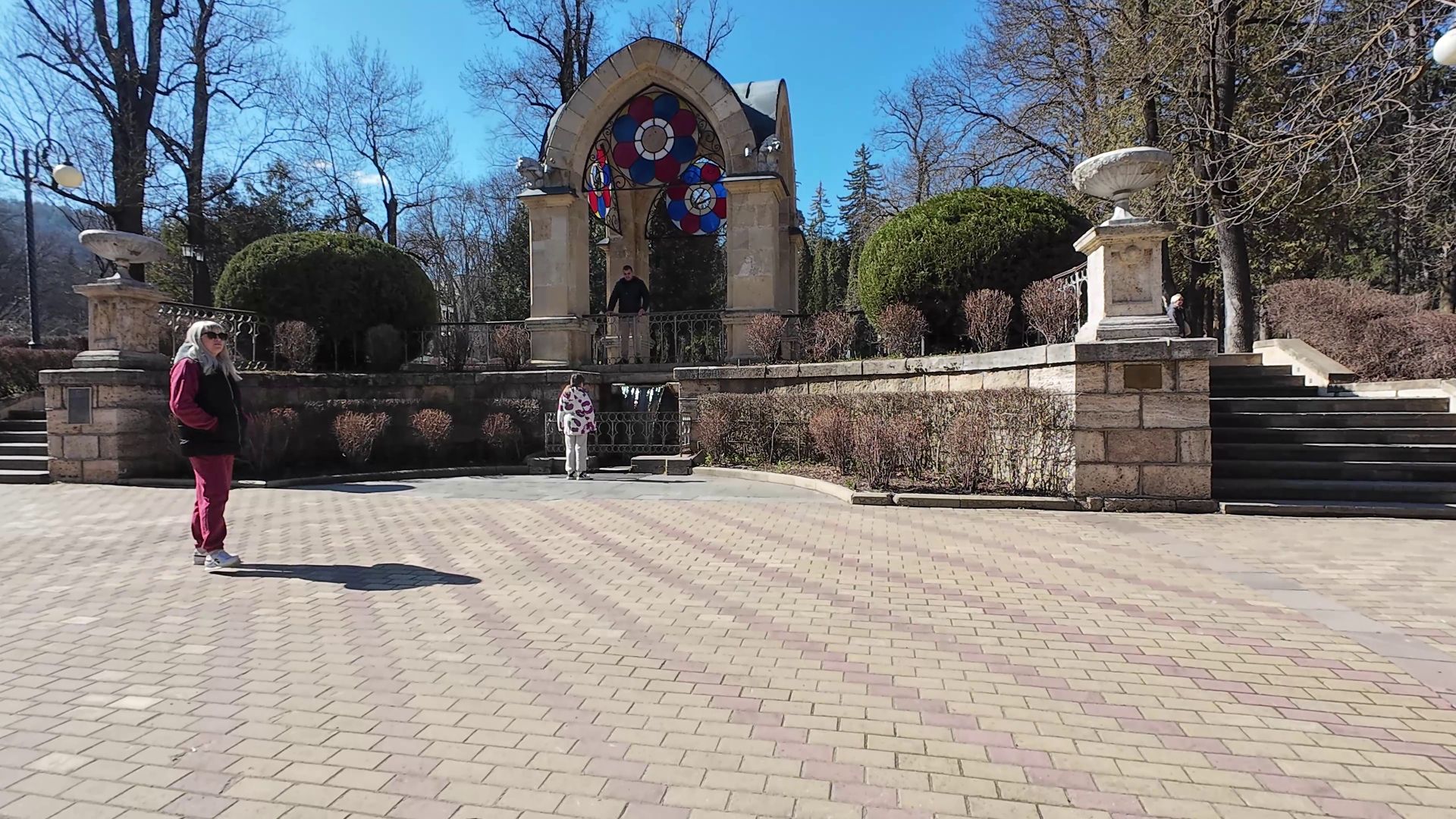 Кисловодск. Прогулка по городу и парку в день рождения. 24 марта 2026 г. 2 часть.