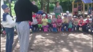 С папой на работе