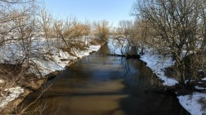 Обстановка на реке Гжелка на 24-03-2026.район с. Малахово.