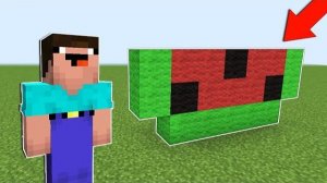 НУБ ПОСТРОИЛ АРБУЗ В МАЙНКРАФТ ! НУБИК ПРОТИВ БЫСТРЫЕ СТРОИТЕЛИ ТРОЛЛИНГ MINECRAFT Мультик