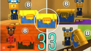 Где найти все 33 сундука с нарядами и эмоциями в прохождении игрового процесса Super Bear Adventure.