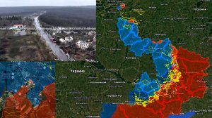 24.03.2026 Карта боевых действий. Бои в Купянске и в центральной части Константиновки