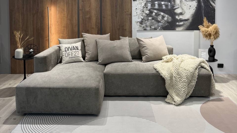 Диван ШЭР от фабрики дизайнерской мягкой мебели ДИВАНОФФ27 (собственное производство)
