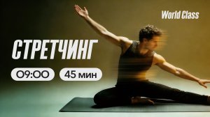 СТРЕТЧИНГ с Эльвирой Сахибгареевой | 24 марта 2026 | Онлайн-тренировки World Class