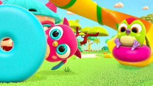 Развивающие мультики для малышей Совенок Хоп Хоп. Новая серия - Улитка пирамидка