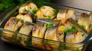 Божественная СКУМБРИЯ в духовке! Язык можно проглотить, как ВКУСНО!