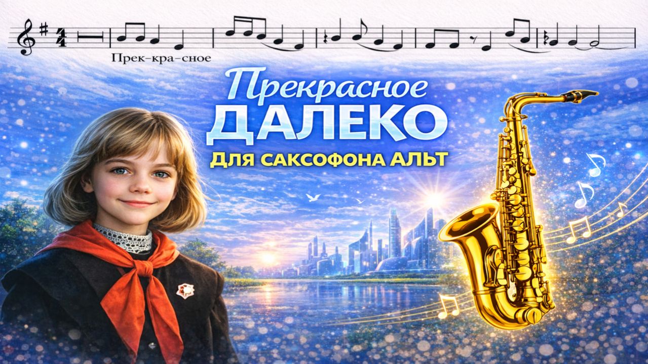  Sax Alto  Прекрасное далеко Гостья из будущего  Видеоноты