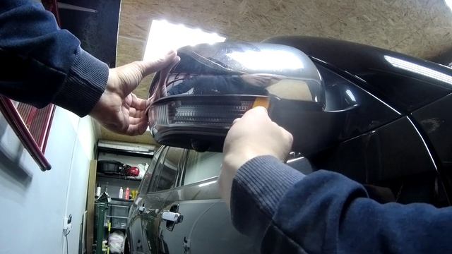 Полез хром на накладках на зеркала mitsubishi pajero 4, паджеро 4, pajero