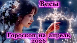 Весы! Гороскоп на апрель 2026 года!