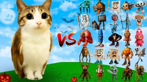 МЯУЛ КОТ ПРОТИВ Всех НОВЫХ Боссов Брейнрота