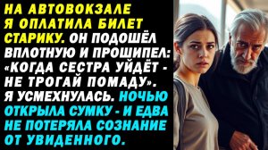 На вокзале я заплатила за старика. Он подошёл ближе и прошипел то, от чего стынет кровь|Аудиорассказ