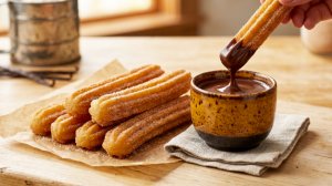 НОВИНКА! Как приготовить ЧУРРОС с горячим шоколадом