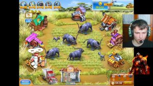 тёмный рыцарь прошёл 3 ур. на золото 2 ур.сложные это самая долгая серия в весёлай ферме 3.16 серия.