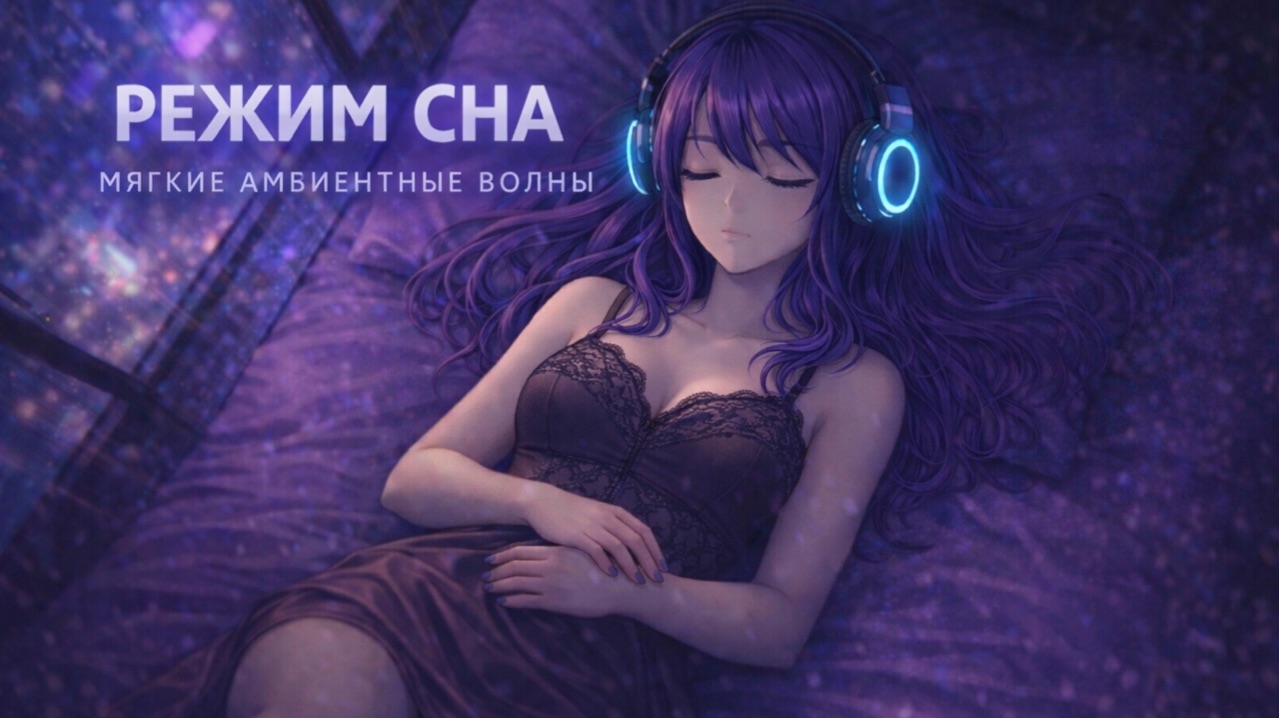 Режим Сна - Мягкие Эмбиент Волны | Ambient | Музыка без авторского права