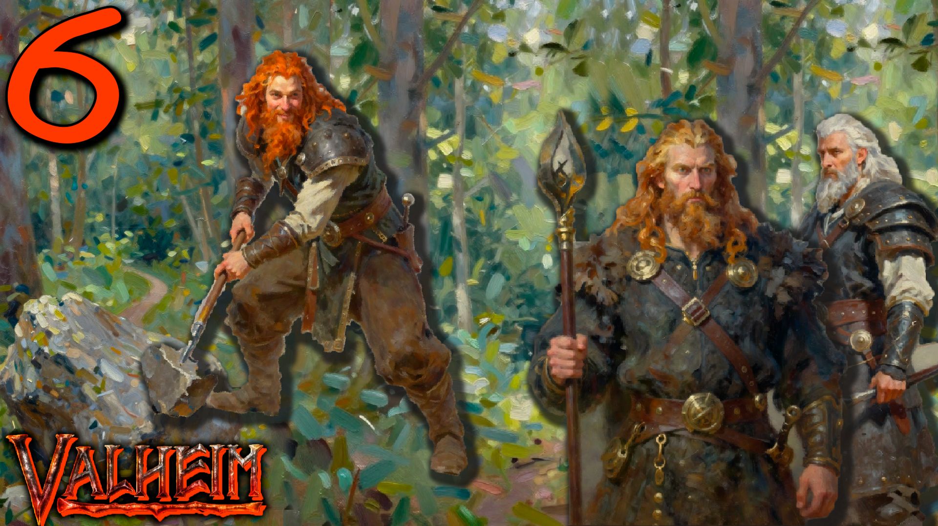 Valheim (COOP) #6 - Бронза! Подготовка к Далёкому плаванью на Босса!