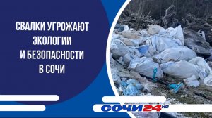Свалки угрожают экологии и безопасности в Сочи